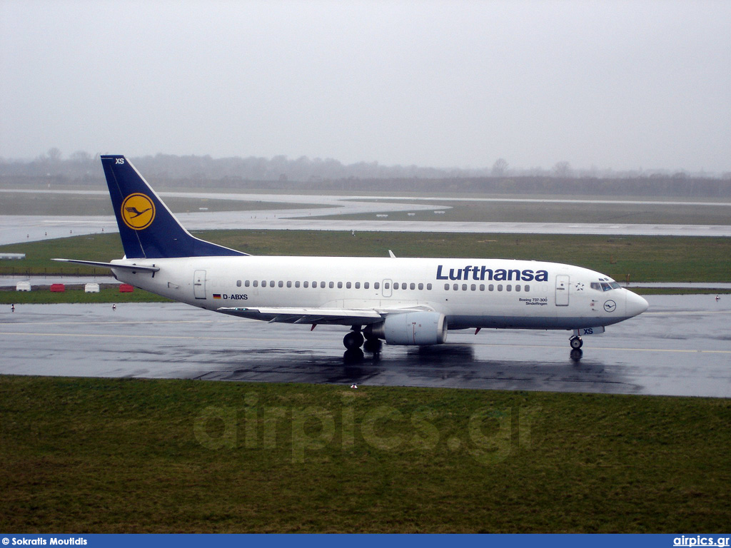 D-ABXS, Boeing 737-300, Lufthansa