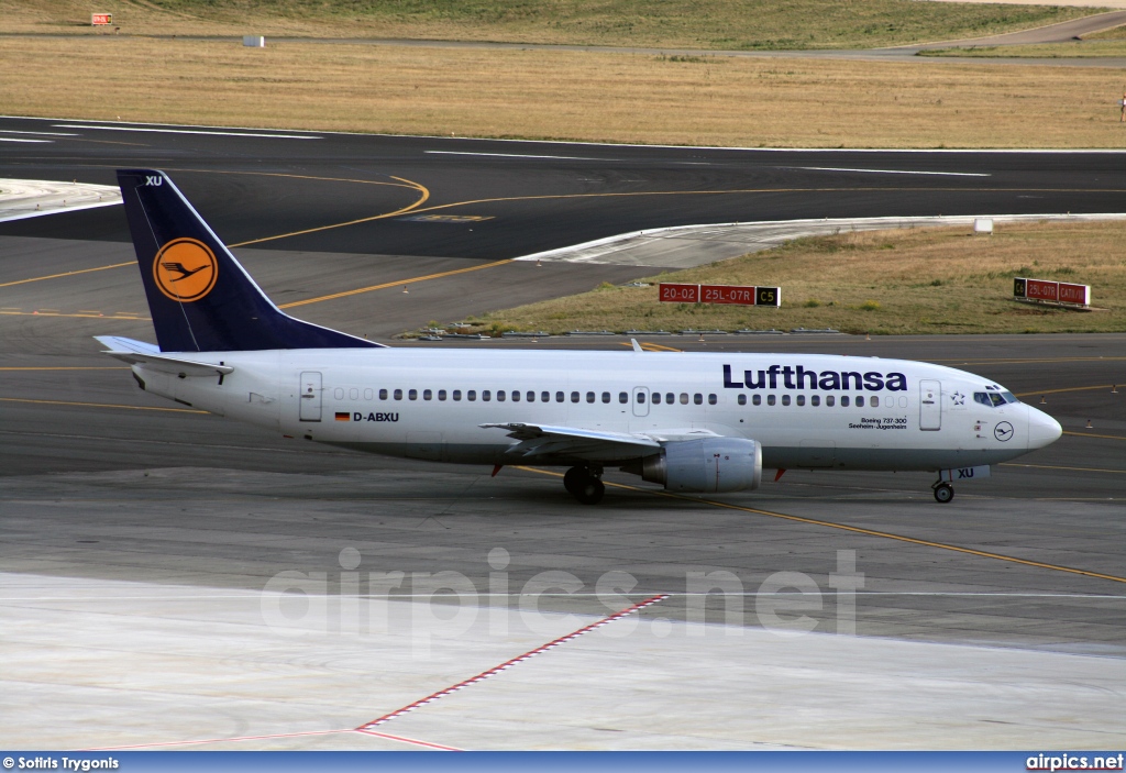 D-ABXU, Boeing 737-300, Lufthansa