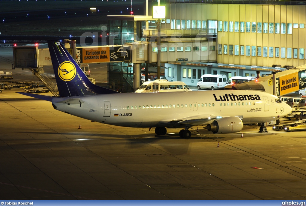 D-ABXU, Boeing 737-300, Lufthansa