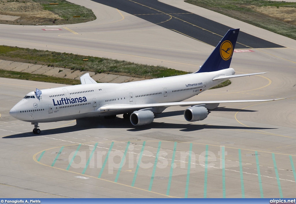 D-ABYC, Boeing 747-8 Intercontinental, Lufthansa