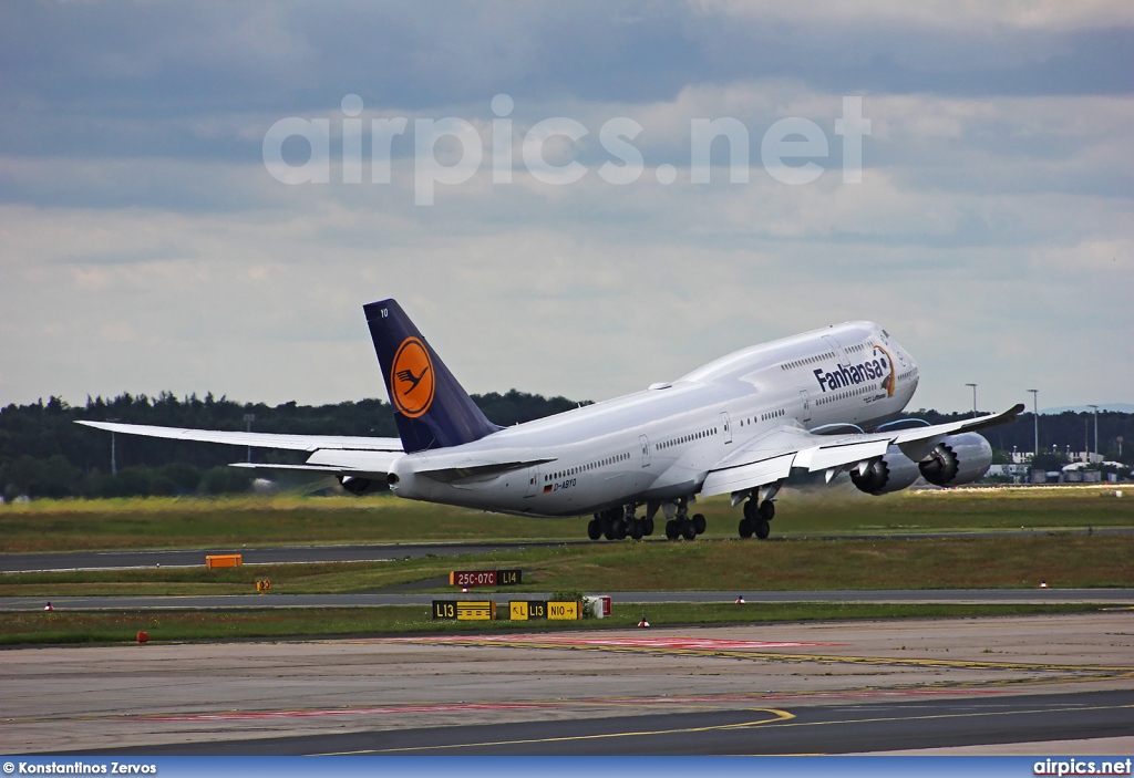 D-ABYO, Boeing 747-8 Intercontinental, Lufthansa