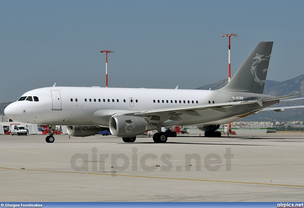 D-ACBN, Airbus A319-100CJ, DC Aviation