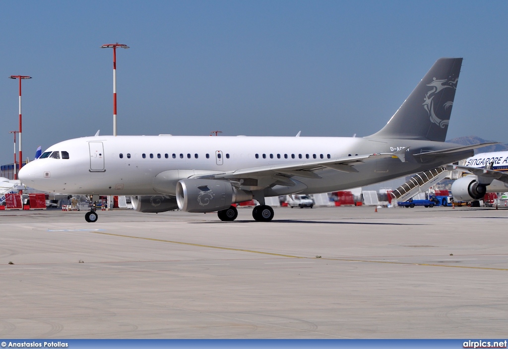 D-ACBN, Airbus A319-100CJ, DC Aviation