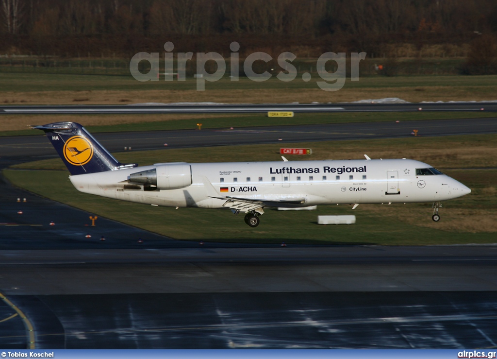 D-ACHA, Bombardier CRJ-200LR, Lufthansa CityLine