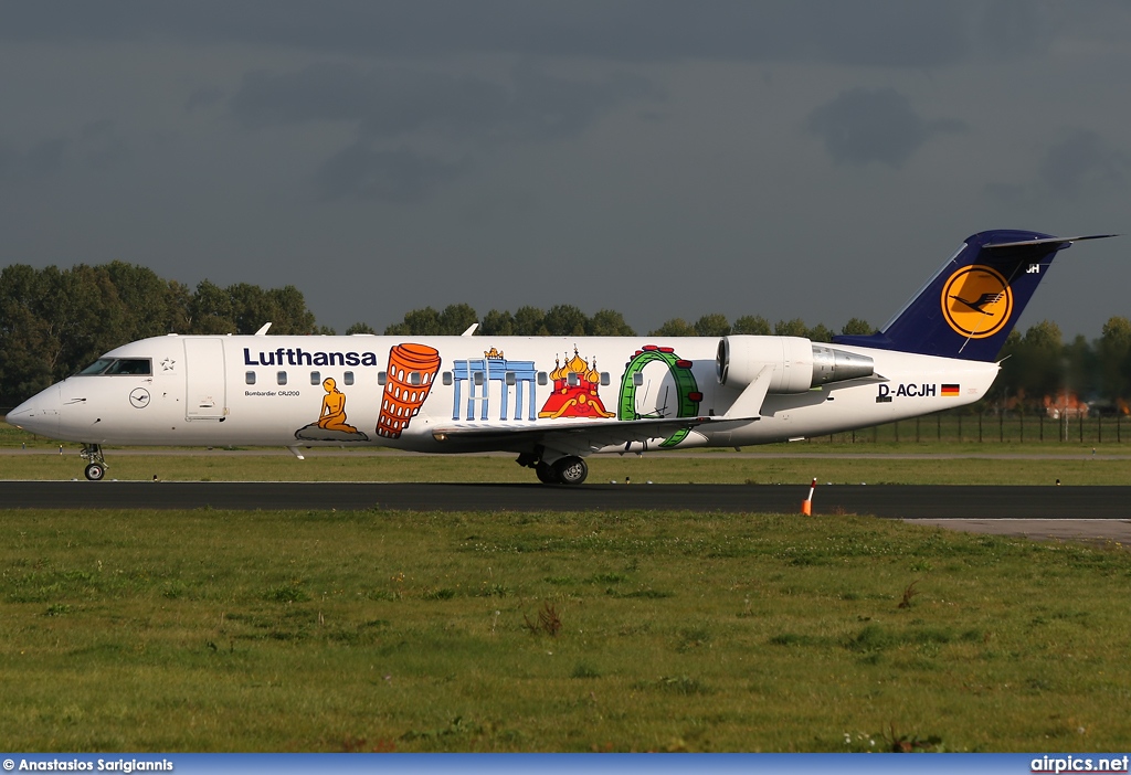 D-ACJH, Bombardier CRJ-200LR, Lufthansa