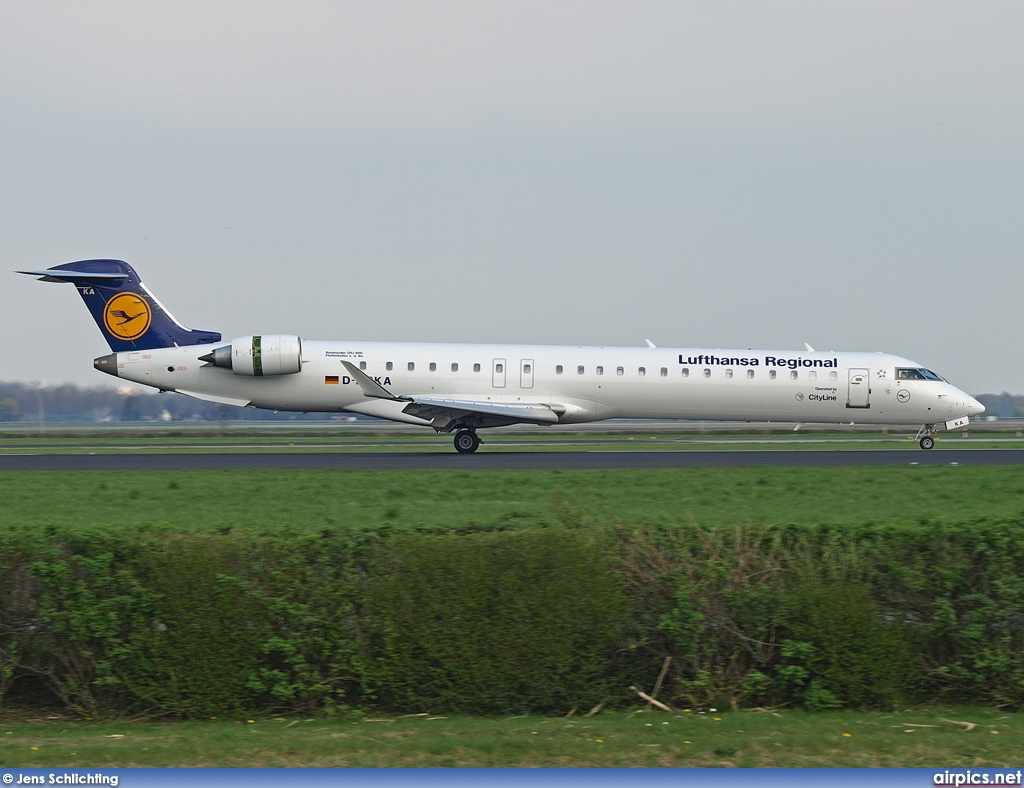D-ACKA, Bombardier CRJ-900LR, Lufthansa CityLine