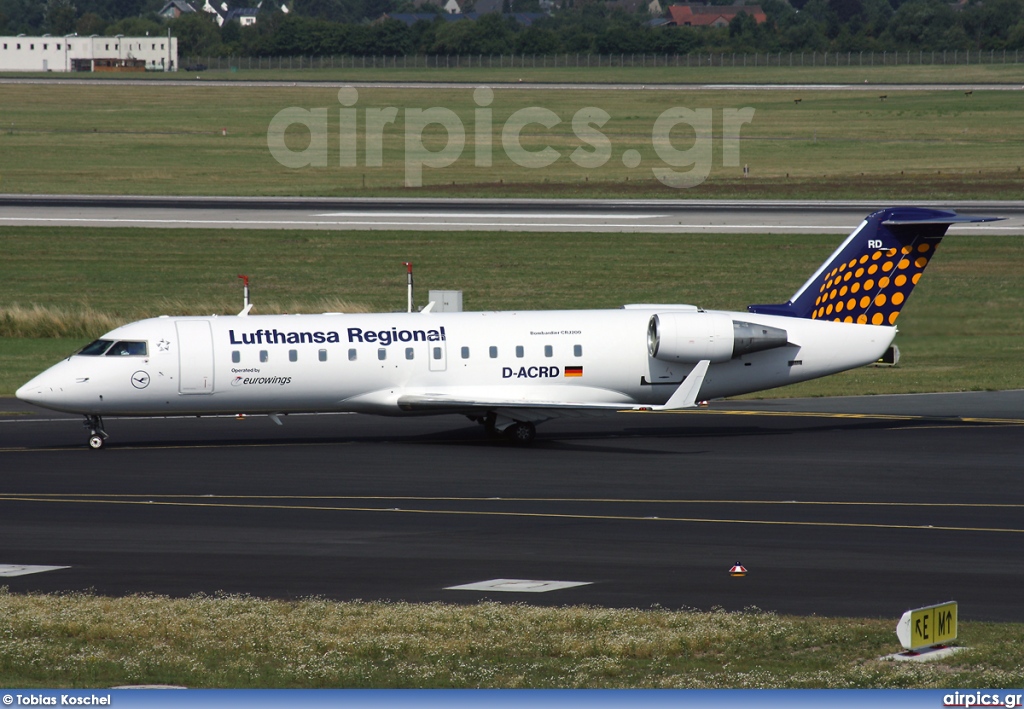 D-ACRD, Bombardier CRJ-200ER, Eurowings