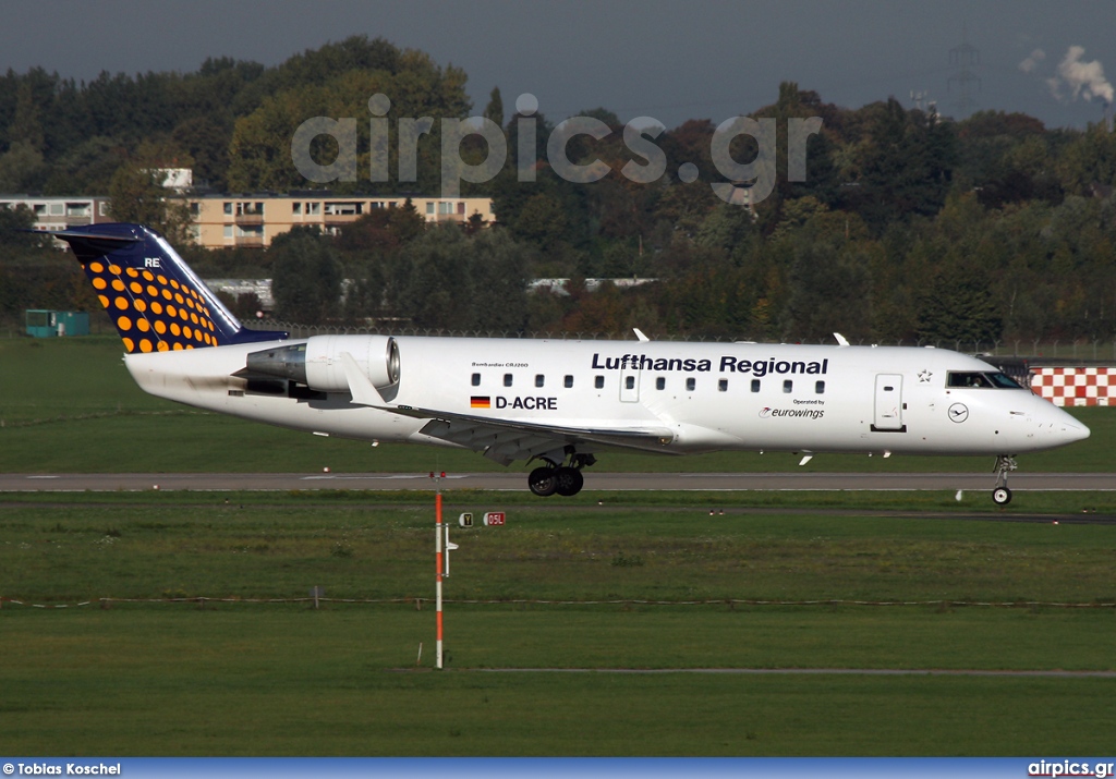 D-ACRE, Bombardier CRJ-200LR, Eurowings