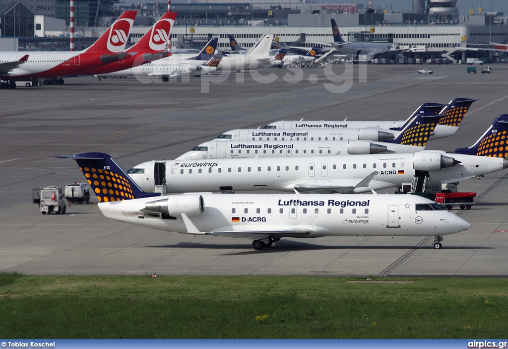 D-ACRG, Bombardier CRJ-200ER, Eurowings