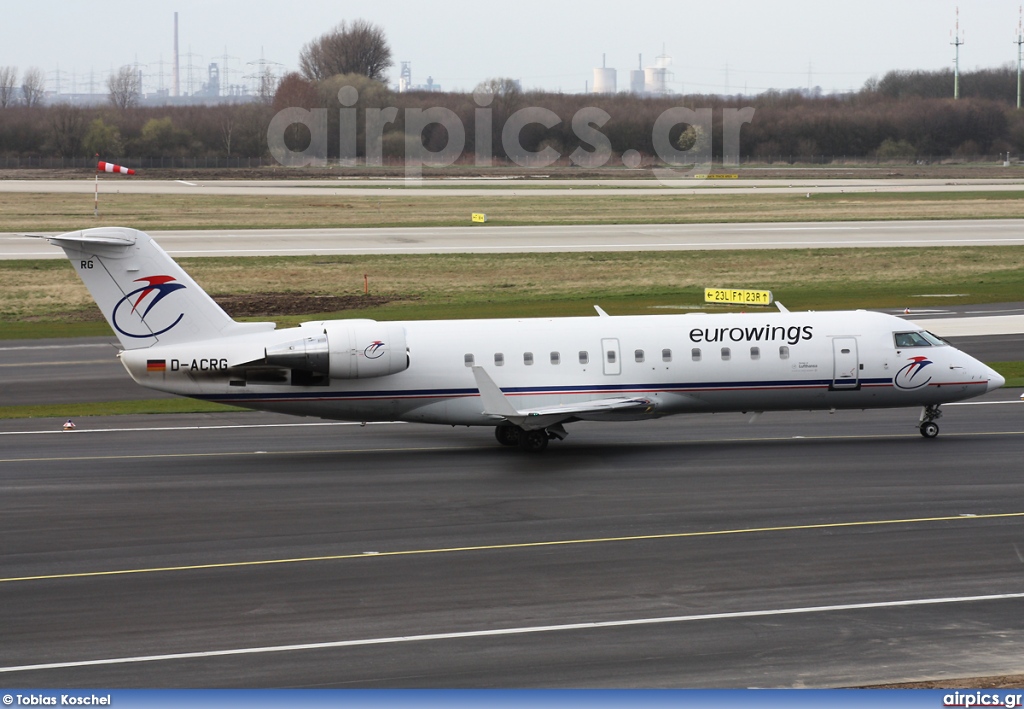 D-ACRG, Bombardier CRJ-200ER, Eurowings