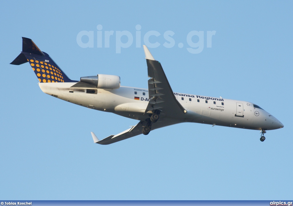 D-ACRH, Bombardier CRJ-200LR, Eurowings