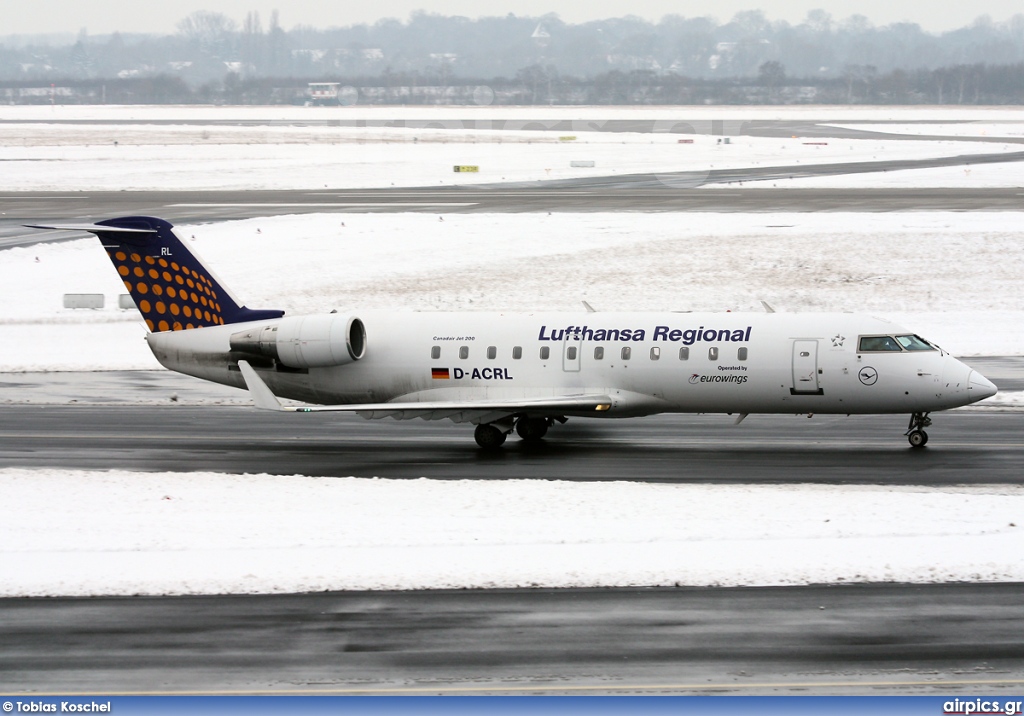 D-ACRL, Bombardier CRJ-200LR, Eurowings