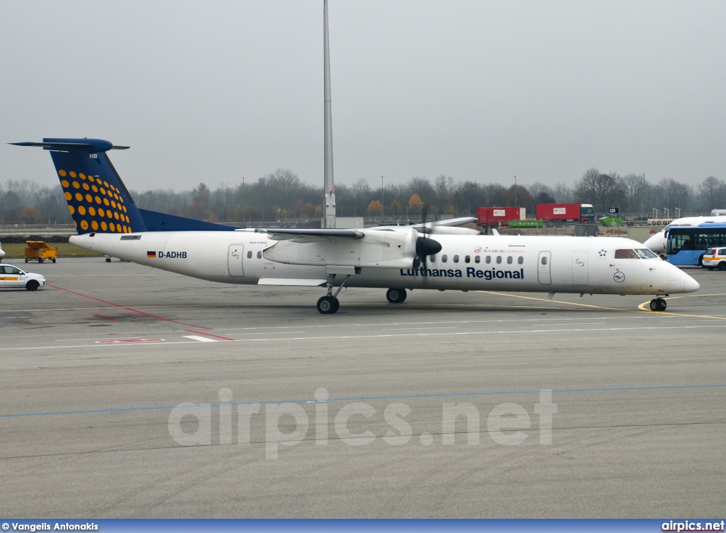 D-ADHB, De Havilland Canada DHC-8-400Q Dash 8, Augsburg Airways