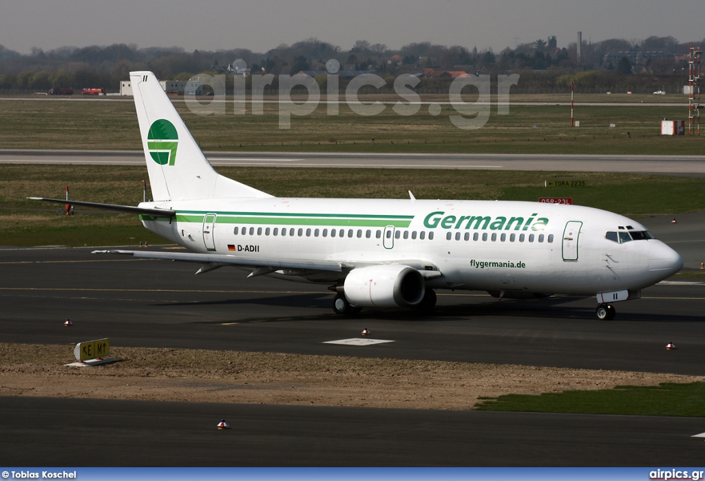 D-ADII, Boeing 737-300, Germania