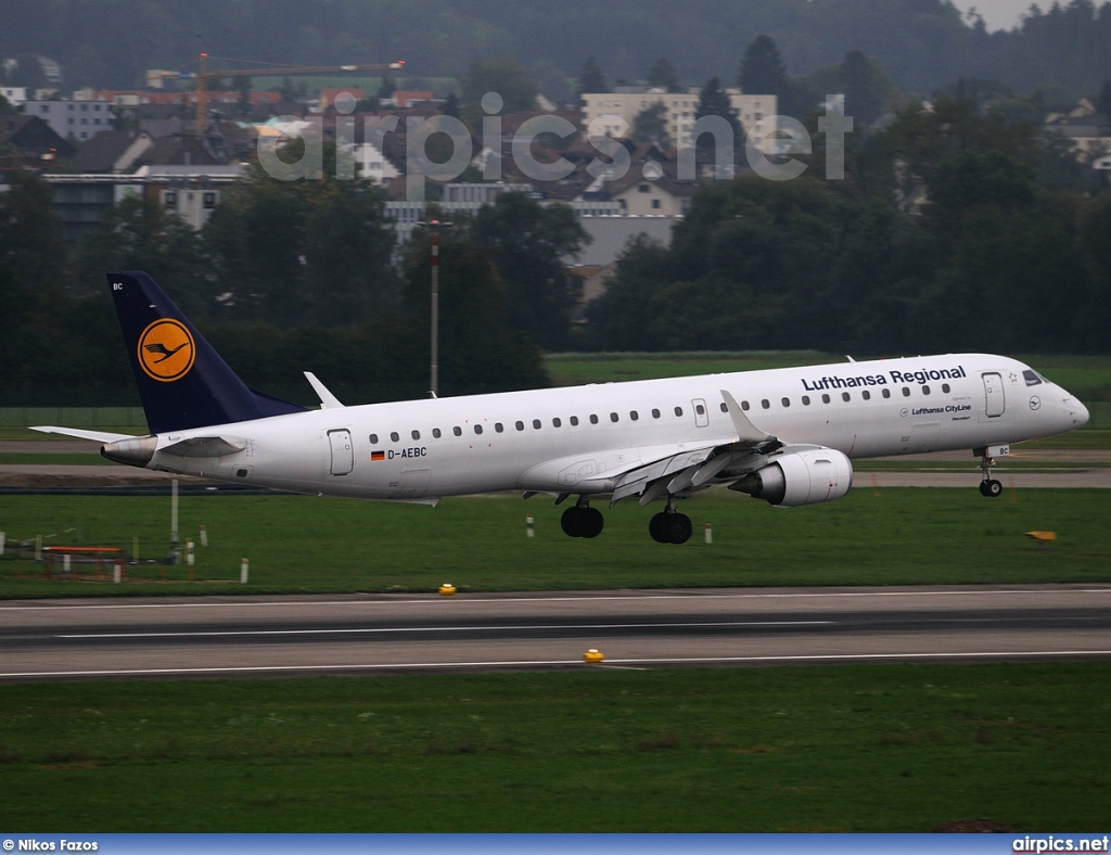 D-AEBC, Embraer ERJ 190-200LR (Embraer 195), Lufthansa Regional