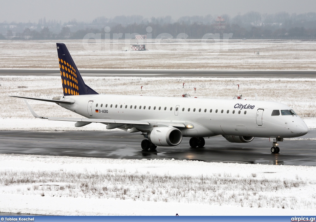 D-AEBD, Embraer ERJ 190-200LR (Embraer 195), Lufthansa CityLine