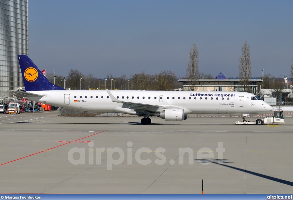 D-AEBI, Embraer ERJ 190-200LR (Embraer 195), Lufthansa Regional