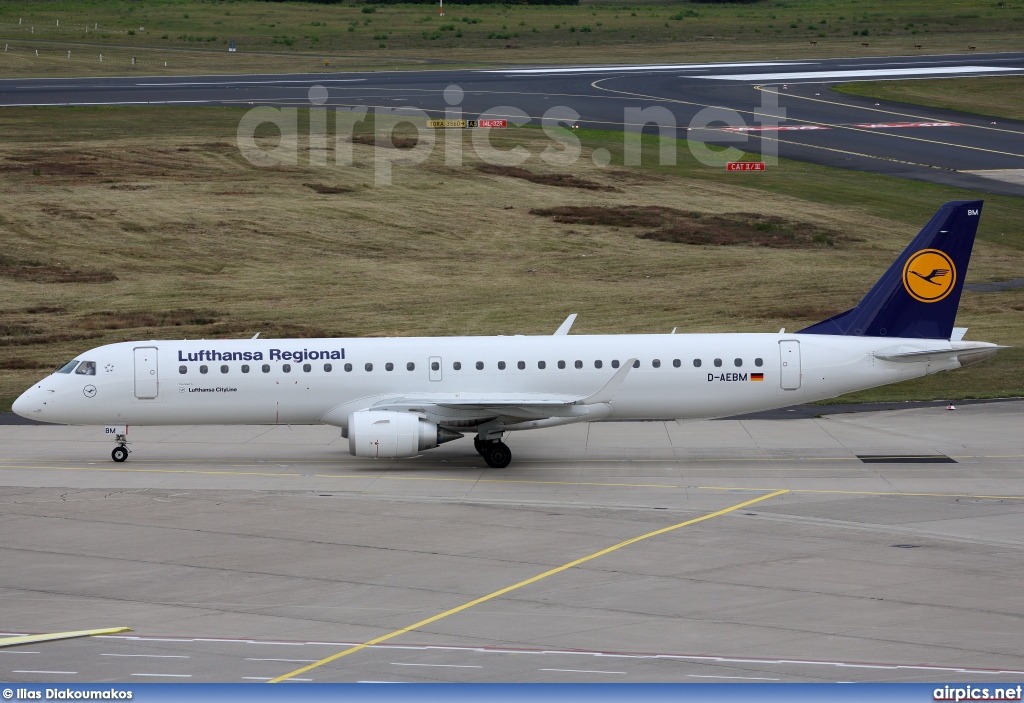 D-AEBM, Embraer ERJ 190-200LR (Embraer 195), Lufthansa CityLine