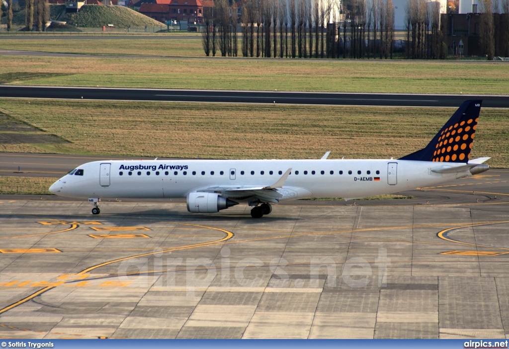 D-AEMB, Embraer ERJ 190-200LR (Embraer 195), Augsburg Airways