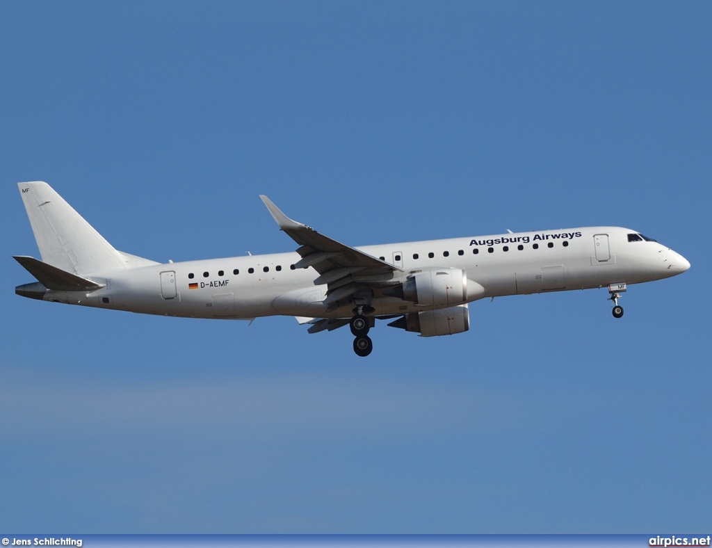 D-AEMF, Embraer ERJ 190-100LR (Embraer 190), Augsburg Airways