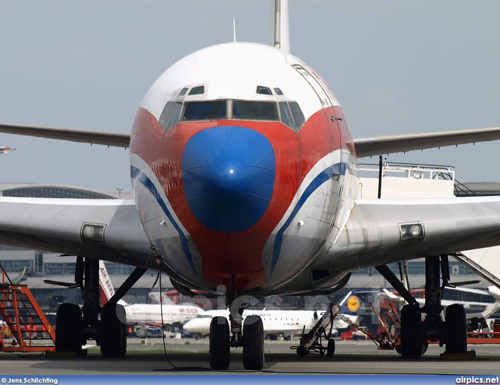 D-AFHG, Boeing 707-400, Hamburg Airport