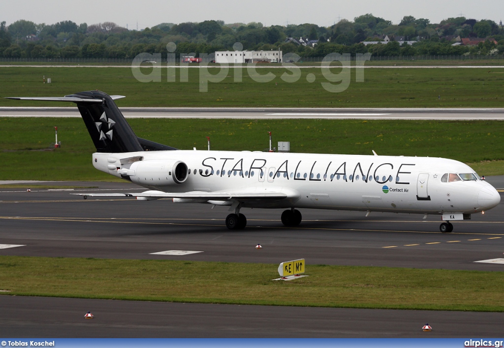 D-AFKA, Fokker F100, Contact Air