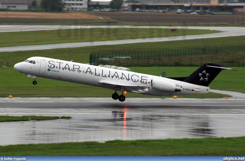 D-AFKA, Fokker F100, Contact Air