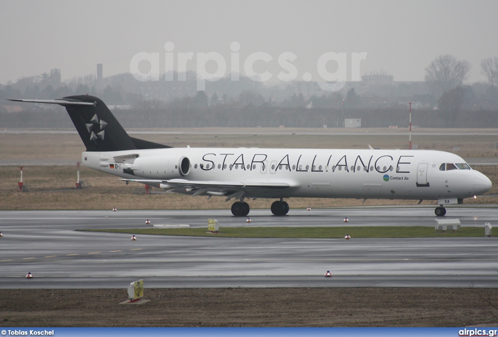 D-AFKA, Fokker F100, Contact Air