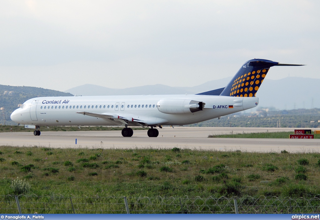 D-AFKC, Fokker F100, Contact Air