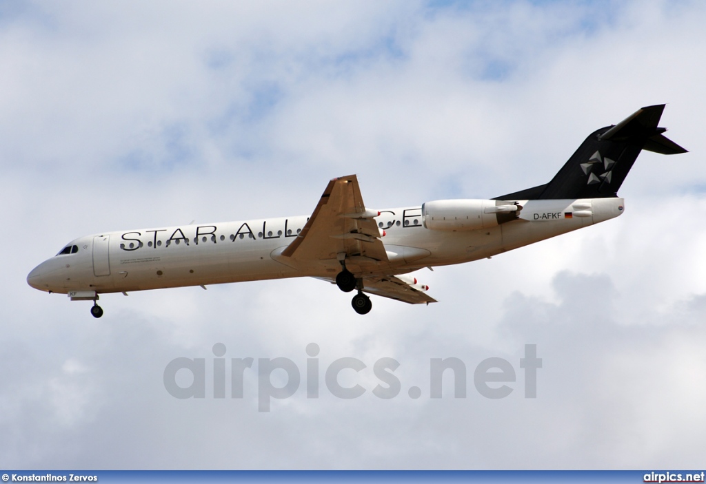 D-AFKF, Fokker F100, Contact Air