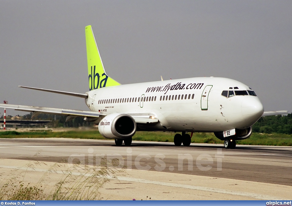 D-AGEE, Boeing 737-300, dba (Deutsche BA)