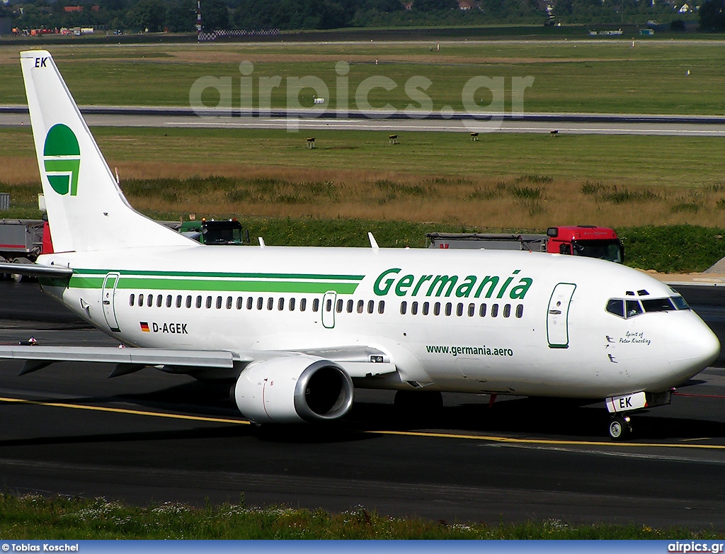 D-AGEK, Boeing 737-300, Germania