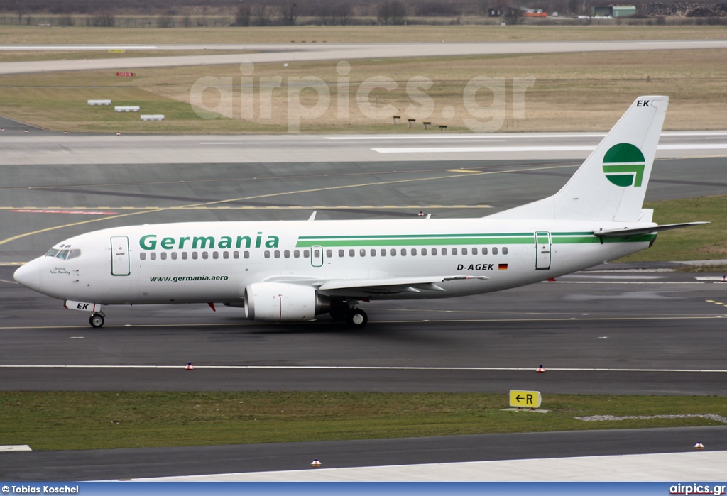 D-AGEK, Boeing 737-300, Germania