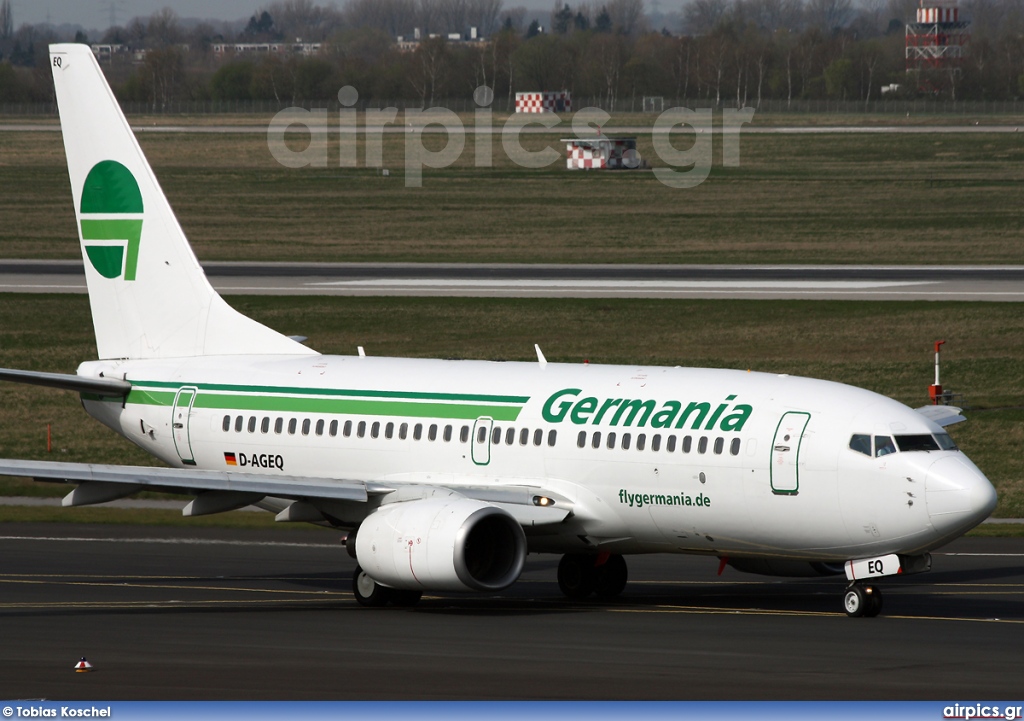 D-AGEQ, Boeing 737-700, Germania