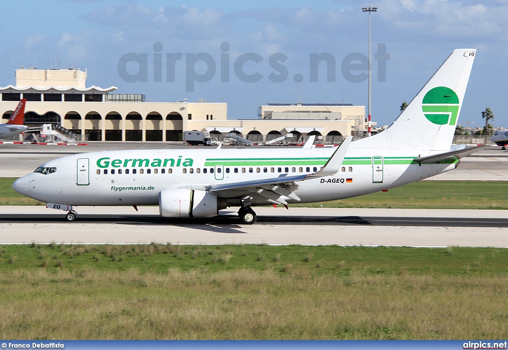 D-AGEQ, Boeing 737-700, Germania