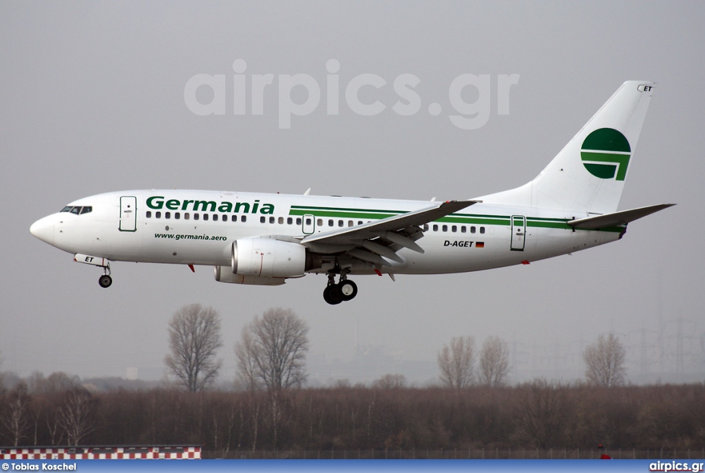 D-AGET, Boeing 737-700, Germania