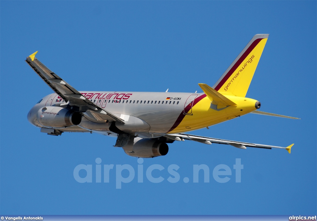 D-AGWA, Airbus A319-100, Germanwings