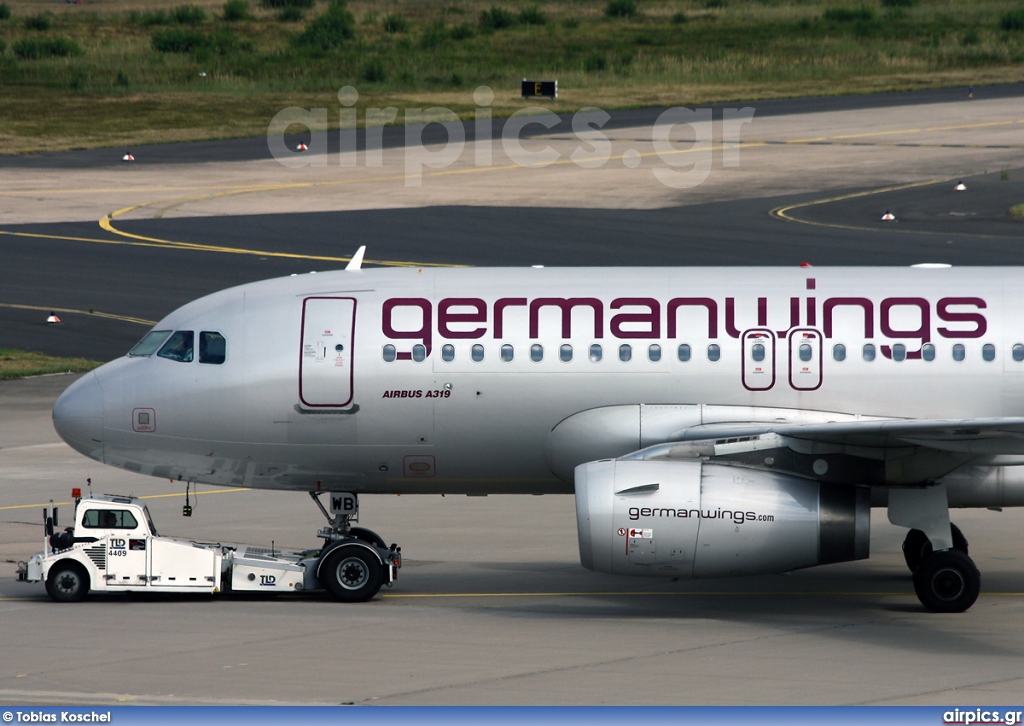 D-AGWB, Airbus A319-100, Germanwings