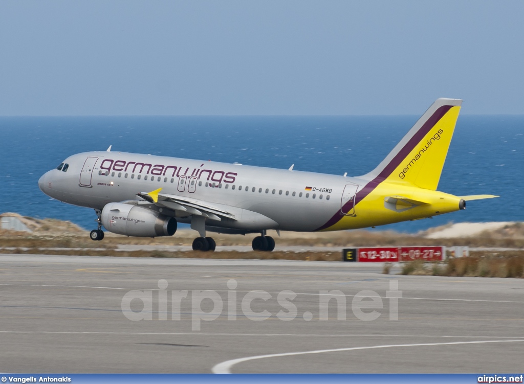 D-AGWB, Airbus A319-100, Germanwings