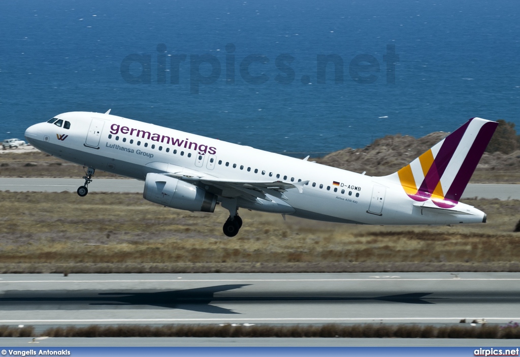 D-AGWB, Airbus A319-100, Germanwings