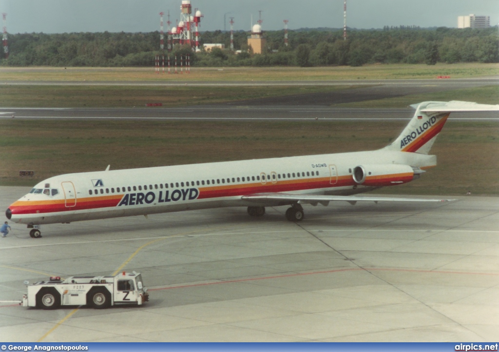D-AGWB, McDonnell Douglas MD-83, Aero Lloyd