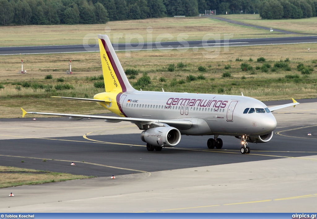 D-AGWC, Airbus A319-100, Germanwings