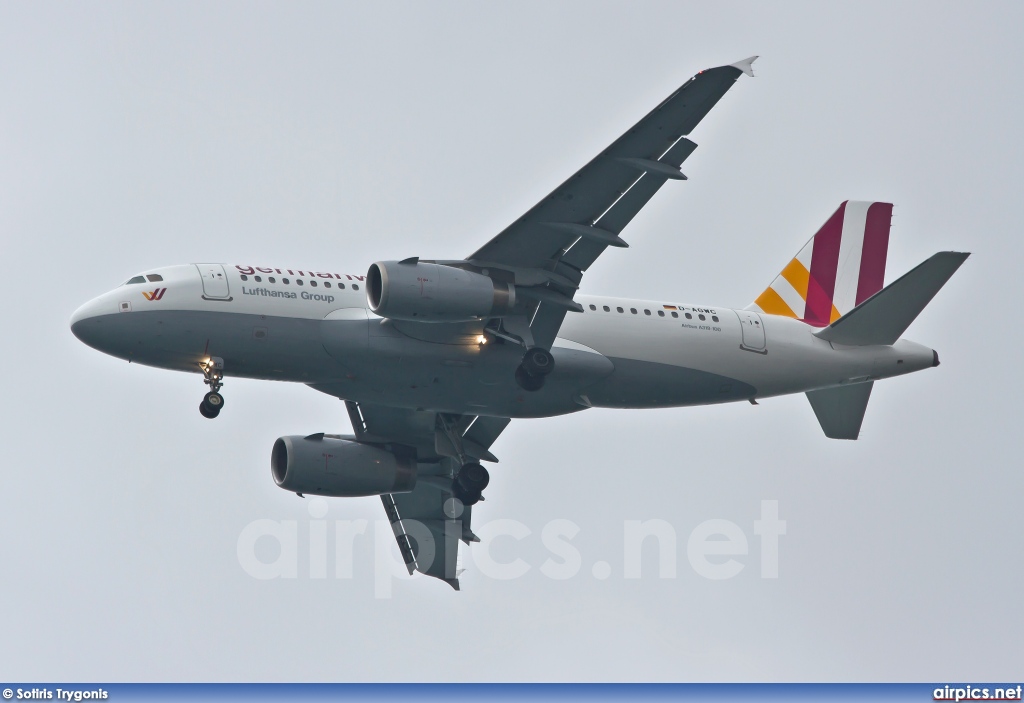 D-AGWC, Airbus A319-100, Germanwings