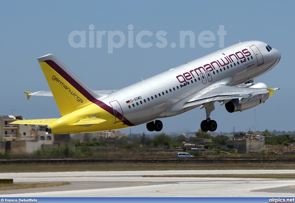 D-AGWD, Airbus A319-100, Germanwings