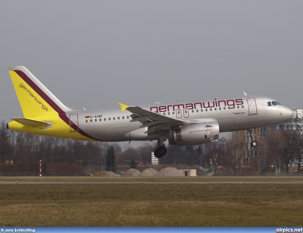 D-AGWF, Airbus A319-100, Germanwings