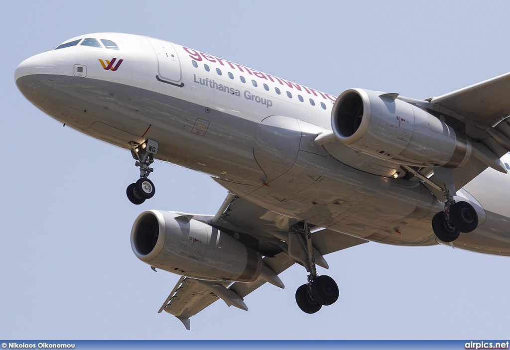 D-AGWG, Airbus A319-100, Germanwings