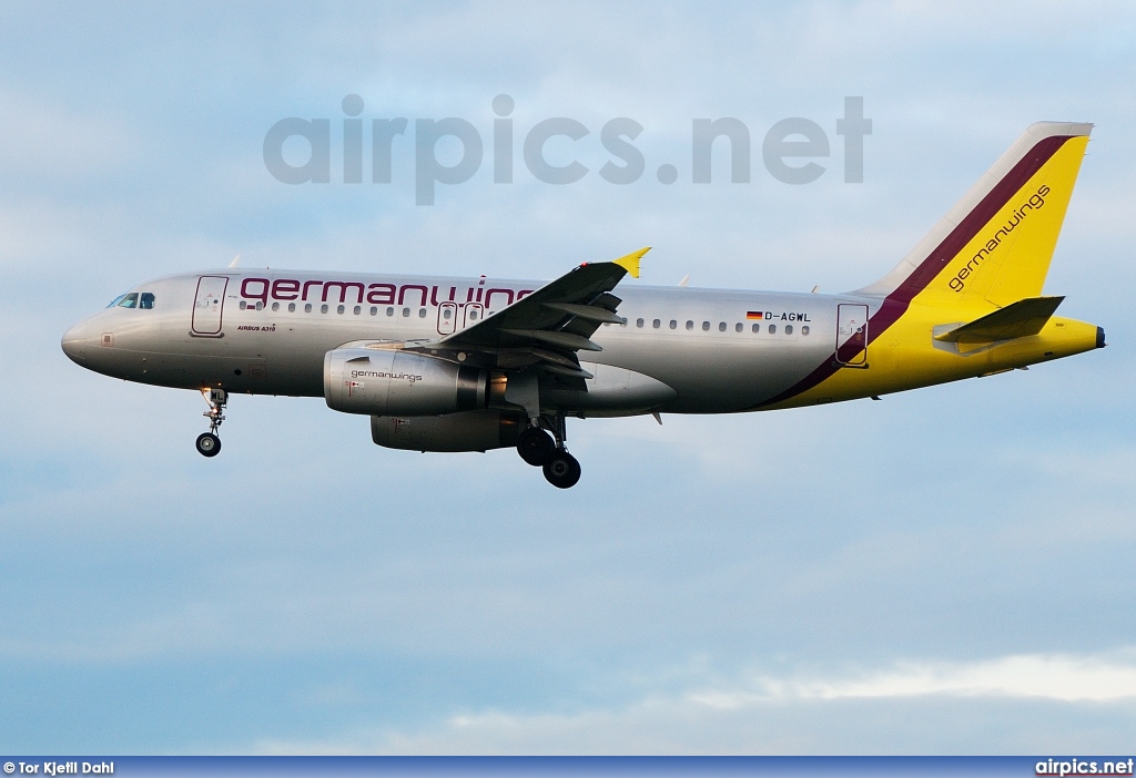 D-AGWL, Airbus A319-100, Germanwings