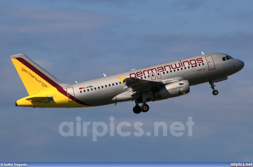 D-AGWL, Airbus A319-100, Germanwings