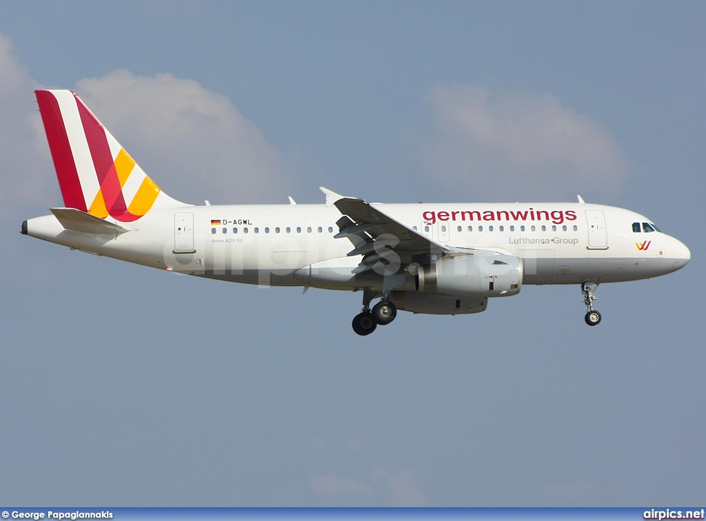 D-AGWL, Airbus A319-100, Germanwings