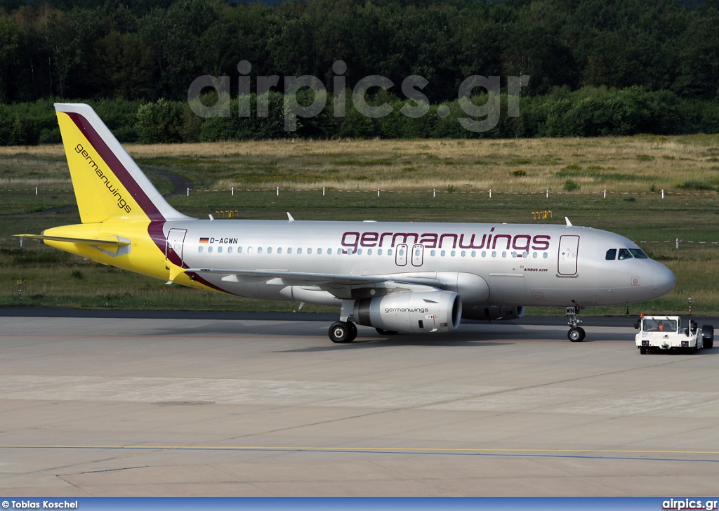 D-AGWN, Airbus A319-100, Germanwings